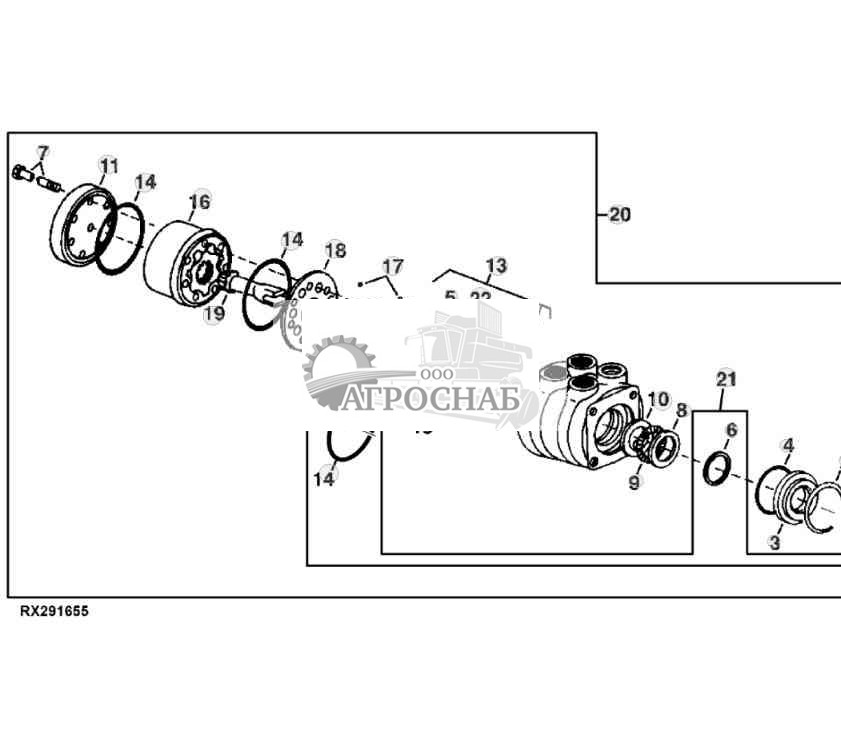 КЛАПАН РУЛЕВОГО МЕХАНИЗМА 